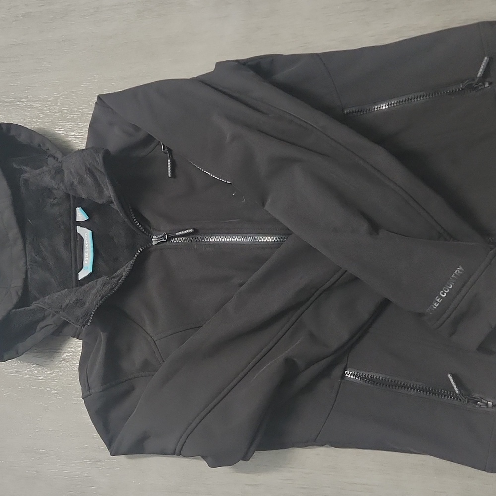 Free Country Womens Medium Black Jacket